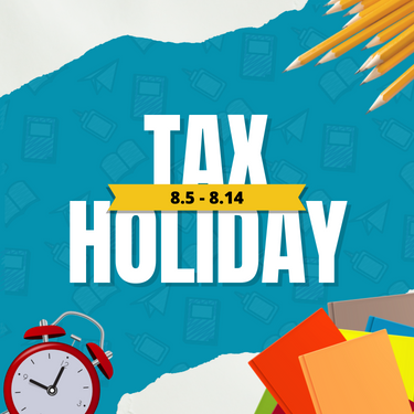 Back to School Sales Tax Holiday icon