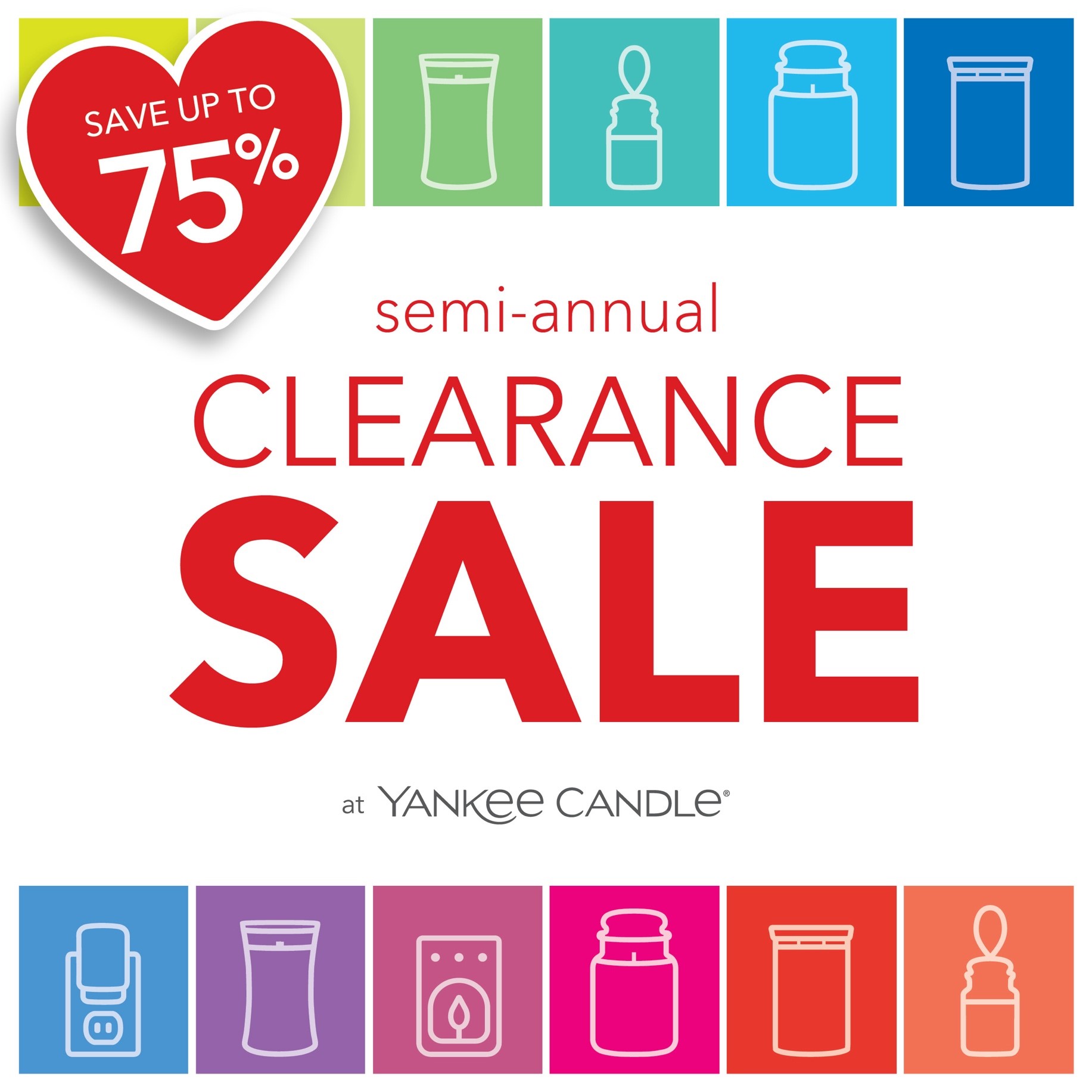 Yankee Candle: Semi-Annual Clearance Sale icon