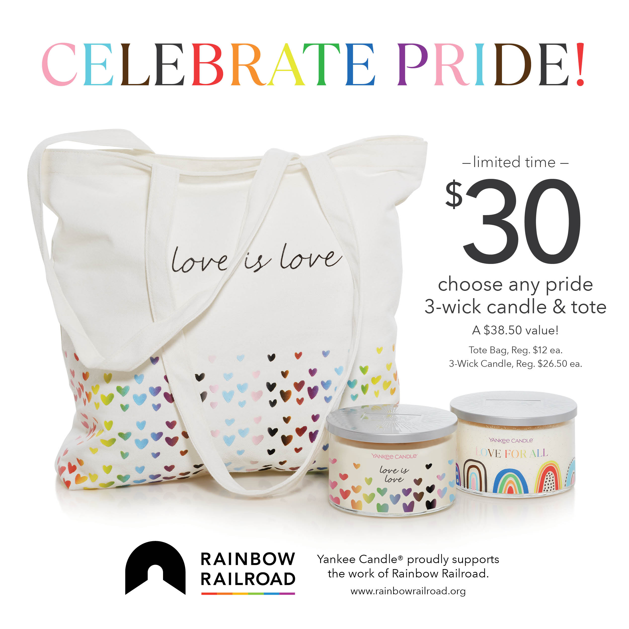 Yankee Candle® Celebrates Pride icon