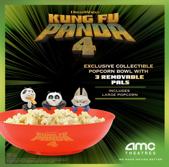 KUNG FU PANDA 4 COLLECTIBLE POPCORN BOWL icon