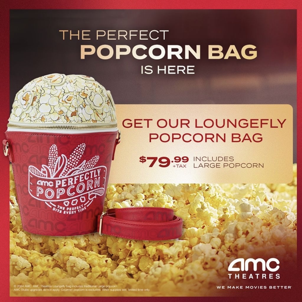 AMC Exclusive Loungefly Popcorn Bag icon
