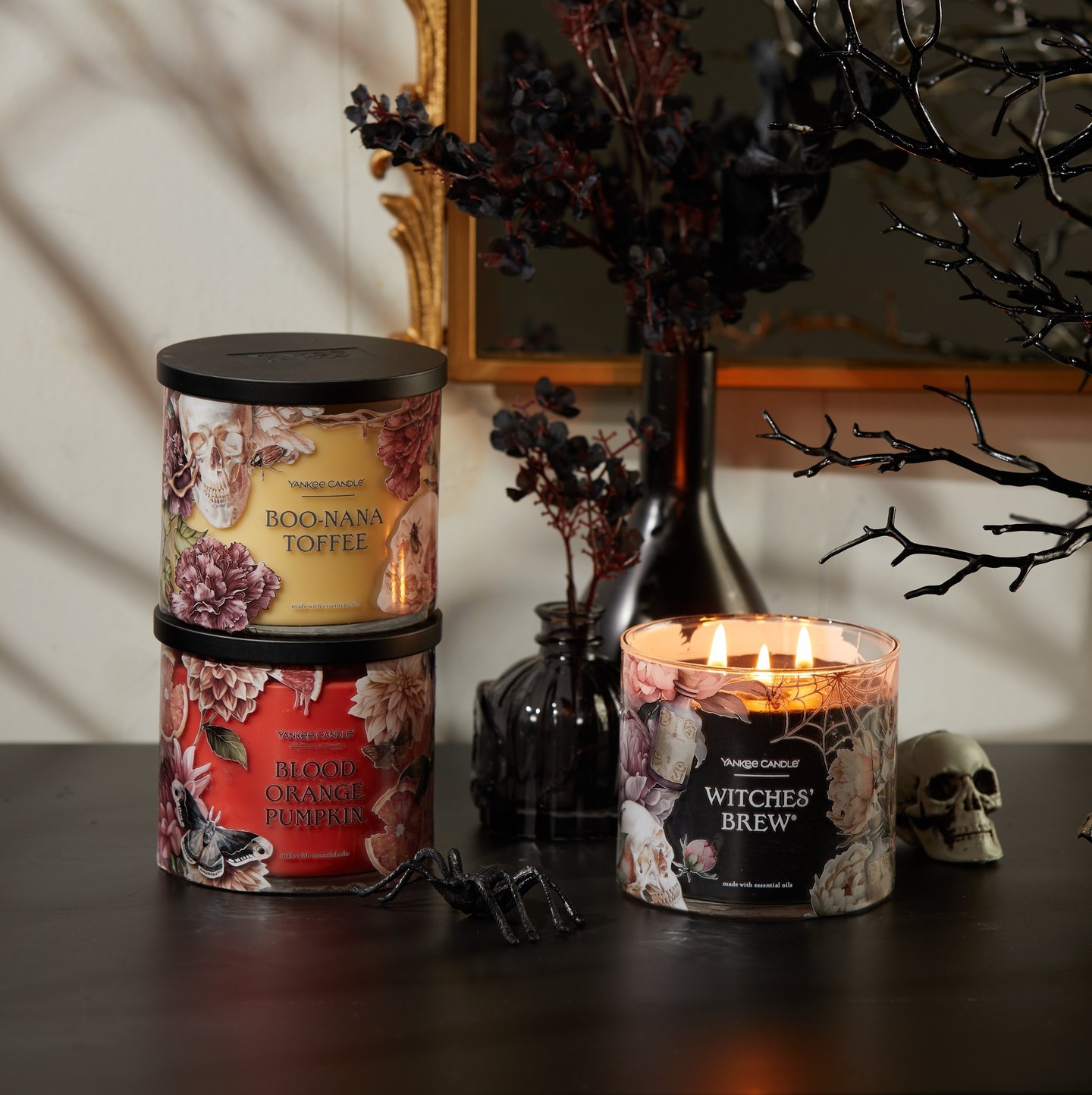 Yankee Candle halloween themed candles