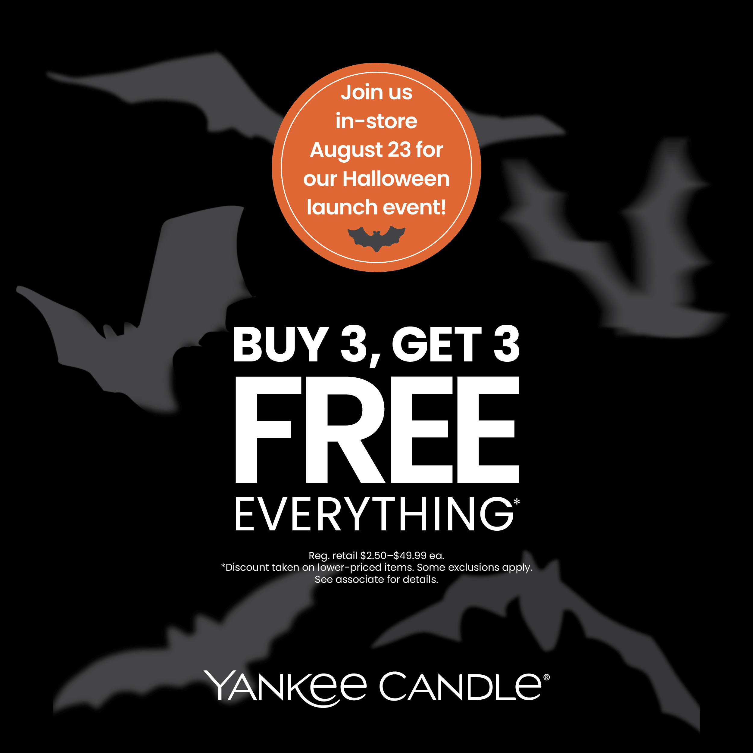 Yankee Candle Sale Buy 3, Get 3 FREE! icon