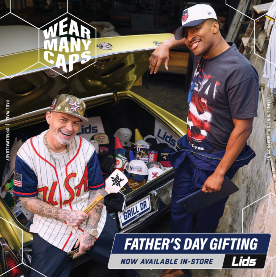 Father’s Day shopping starts at @Lids icon
